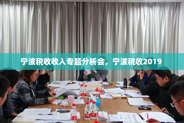 寧波稅收收入專(zhuān)題分析會(huì)，寧波稅收2019 