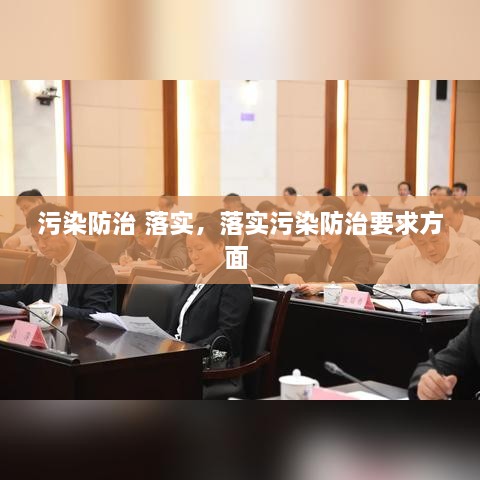 污染防治 落實(shí)，落實(shí)污染防治要求方面 