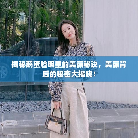 揭秘鵝蛋臉明星的美麗秘訣，美麗背后的秘密大揭曉！
