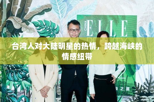 臺(tái)灣人對(duì)大陸明星的熱情，跨越海峽的情感紐帶