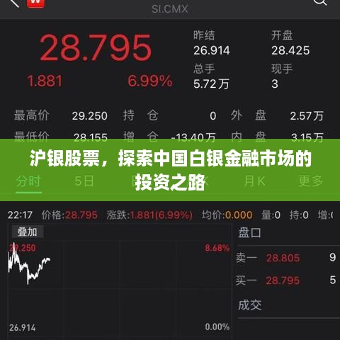 滬銀股票，探索中國白銀金融市場的投資之路