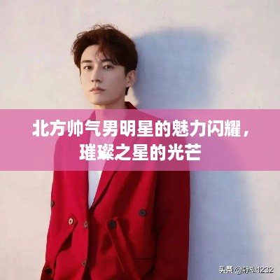 北方帥氣男明星的魅力閃耀，璀璨之星的光芒