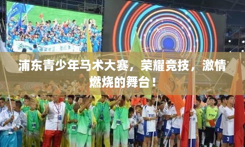 浦東青少年馬術(shù)大賽，榮耀競技，激情燃燒的舞臺！