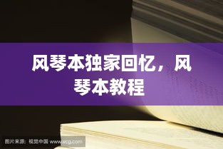 風琴本獨家回憶，風琴本教程 