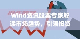 Wind資訊股票專家解讀市場趨勢，引領(lǐng)投資風(fēng)向標(biāo)