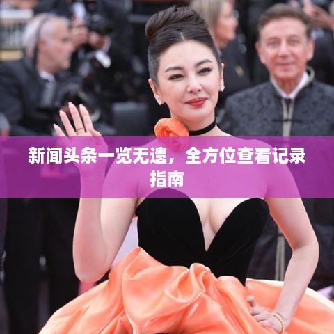 新聞?lì)^條一覽無遺，全方位查看記錄指南