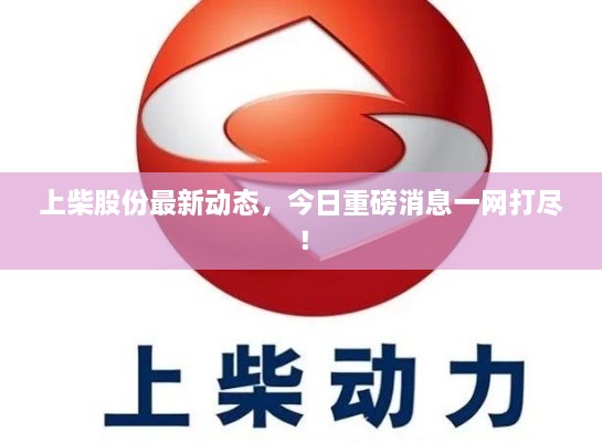 上柴股份最新動(dòng)態(tài)，今日重磅消息一網(wǎng)打盡！