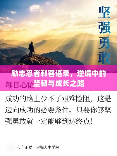 勵(lì)志忍者刺客語錄，逆境中的堅(jiān)韌與成長(zhǎng)之路