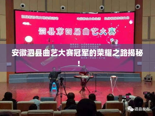 安徽泗縣曲藝大賽冠軍的榮耀之路揭秘！