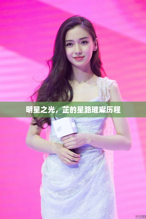 明星之光，芷的星路璀璨歷程