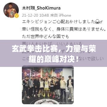 玄武拳擊比賽，力量與榮耀的巔峰對決！