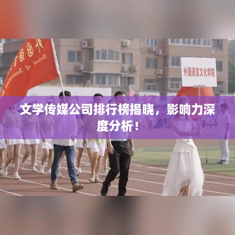文學(xué)傳媒公司排行榜揭曉，影響力深度分析！