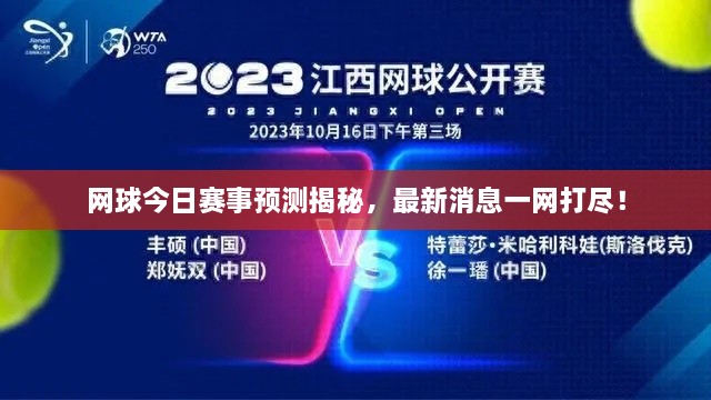 網(wǎng)球今日賽事預(yù)測(cè)揭秘，最新消息一網(wǎng)打盡！