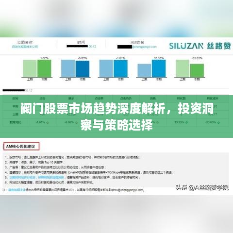 閥門股票市場趨勢深度解析，投資洞察與策略選擇
